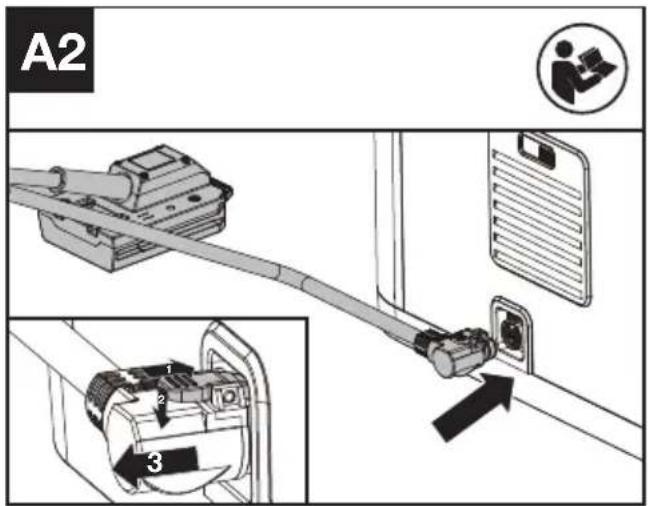 KRESS KAC843 - TILSLUT KABELSAMLING (SE FIGUR A2) - 1