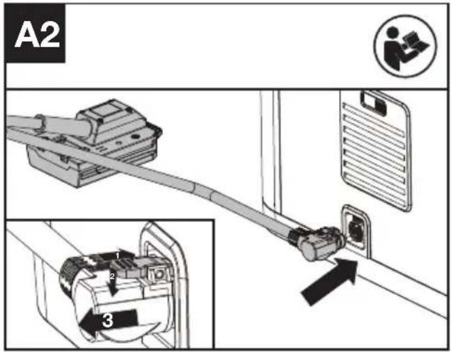KRESS KAC843 - LIITÄNTÄJOHTOASENNUS (KATSO KUVA A2) - 1