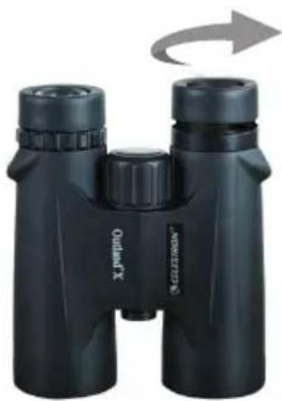 CELESTRON Outland X 10x50 - REGOLAZIONE DELLA CONCHIGLIA OCULARE - 1
