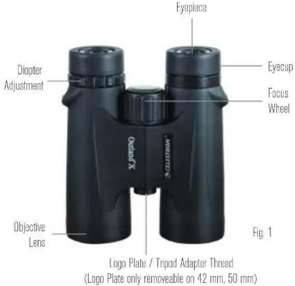 CELESTRON Outland X 10x50 - CELESTRON® OUTLAND X BINOCULARS - 3