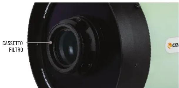 CELESTRON Advanced VX 6" RASA - Per fissare la fotocamera: - 2