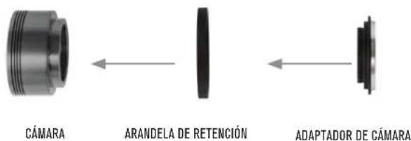 CELESTRON Advanced VX 6" RASA - Para instalar su cámara: - 3