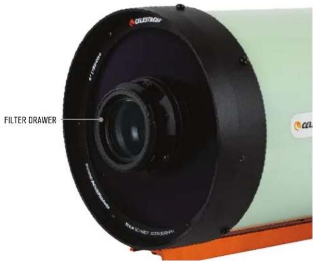 CELESTRON Advanced VX 6" RASA - To attach your camera: - 2