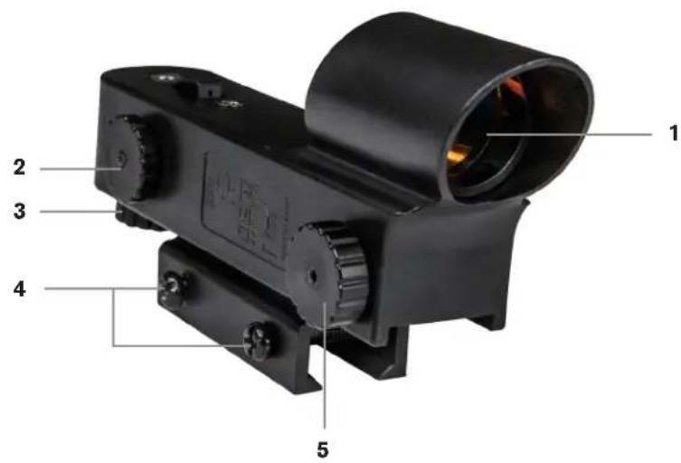 CELESTRON Travel Scope 60 DX - PARTS LIST - 1