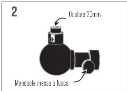 CELESTRON Travel Scope 60 DX - ALLINEAMENTO DEL CERCATORE STARPOINTER - 4