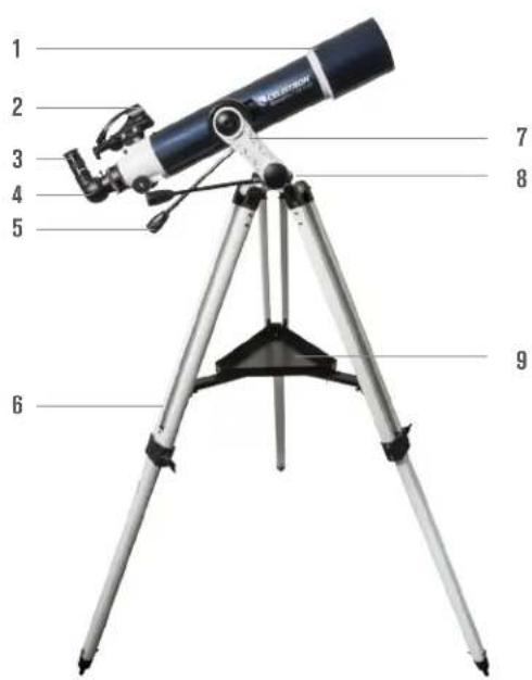 CELESTRON Omni XLT AZ 130 - ELENCO PARTI - 1