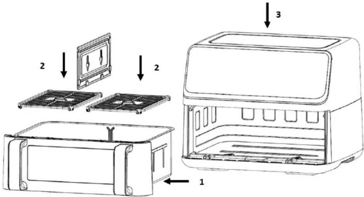 GORENJE AF2700BP - Descriere generală (Figura 1) - 1