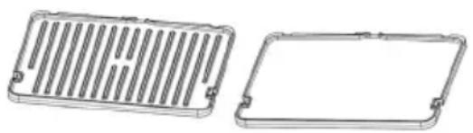 GORENJE GCG2000MT - КОМПЛЕКТУЮЧІ ГРИЛЯ GCG2000MT - 2