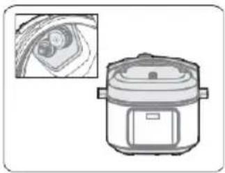 GORENJE GMC6SBK - Varning vid öppnande av locket - 1