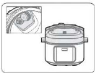 GORENJE GMC6SBK - Warnung zum Öffnen der oberen Abdeckung - 2