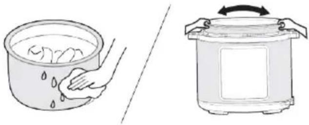 GORENJE GMC6SBK - Vorbereiten zum Kochen - 3