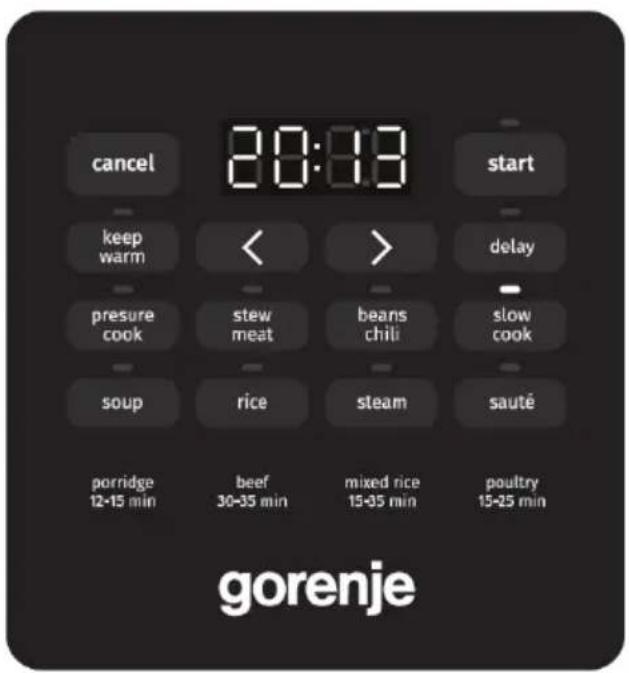 GORENJE GMC6SBK - Prehl'ad prevádzky - 1