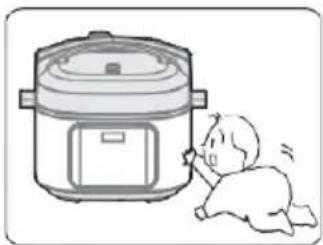 GORENJE GMC6SBK - No introduzca objetos extraños en el aparato - 2