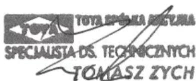 Yato YT-07190 - DEKLARACJA ZGODNOŚCI - 1
