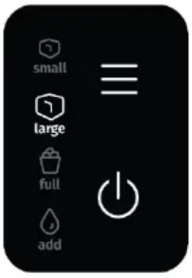 GORENJE IMDW1200W - Uputstva za kontrolnu tablu - 1