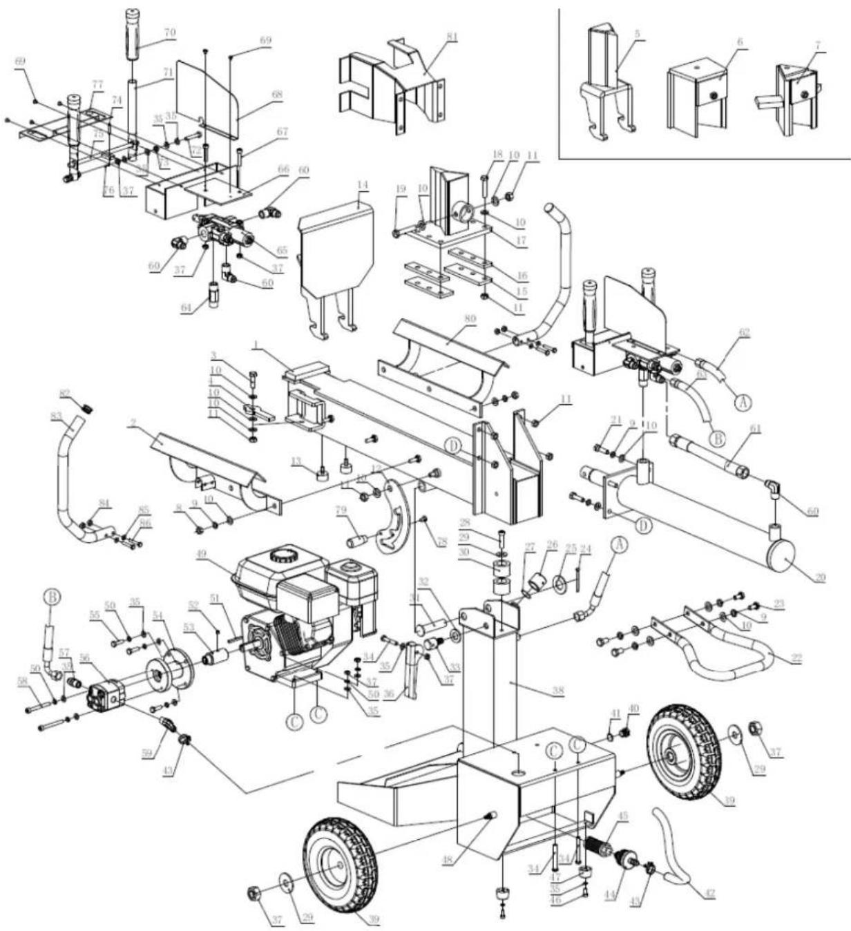 Anova RLT15GVH - DESPIECE - 1