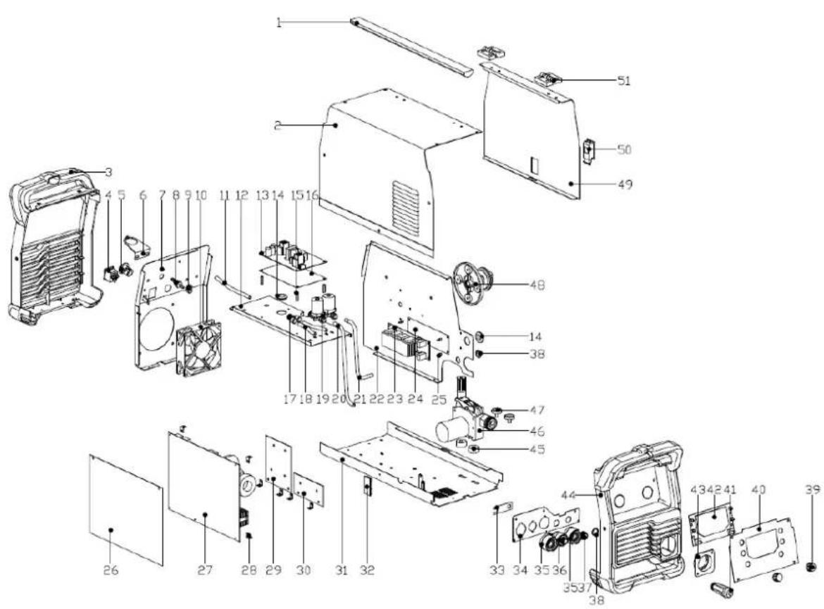 Anova SL200H - EXPLODED VIEW - 1