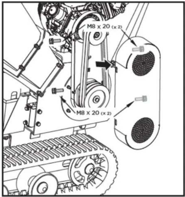 Anova BIO120TR - Comprobación de la correa trapezoidal - 1