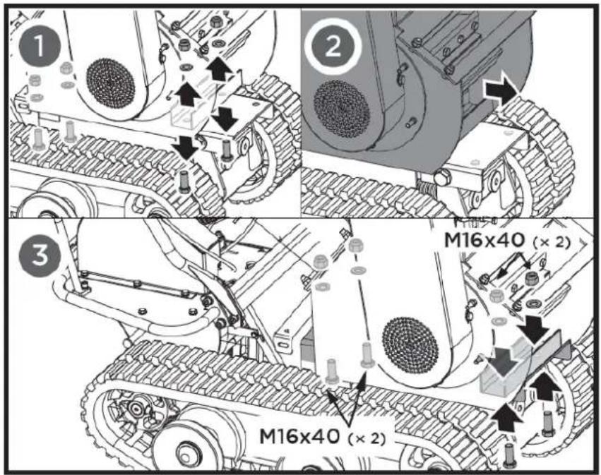 1 2 3 M16x40 (× 2) M16x40 (× 2)