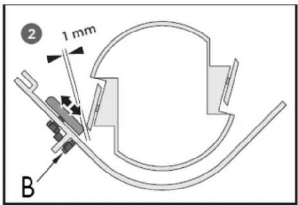 Anova BIO120TR - Extracción y sustitución de la placa de desgaste - 3