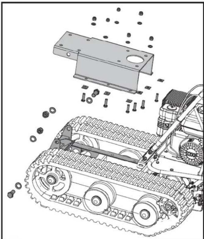 Anova BIO120TR - Vervanging van rails - 2