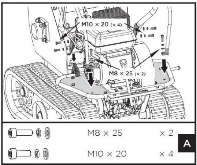 Anova BIO120TR - Montaje del manillar - 1
