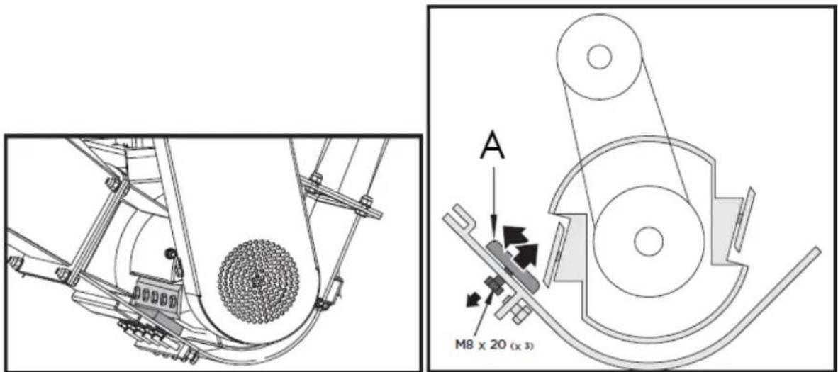 Anova BIO120TR - Remoção e substituição da placa de desgaste - 1