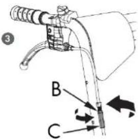 Anova BIO120TR - Ajuste da direção - 3