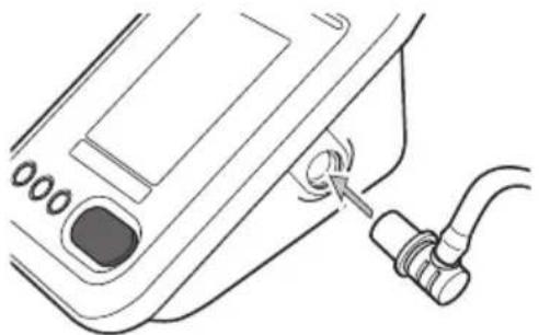 OMRON HBP-1320 - Raccordement du brassard - 1