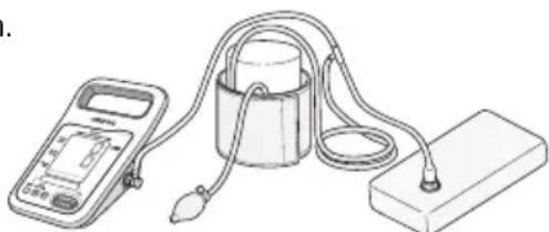 OMRON HBP-1320 - Afficher l'écran de vérification de la précision de la pression en suivant les instructions de la section « Mode utilitaire », 57. - 2