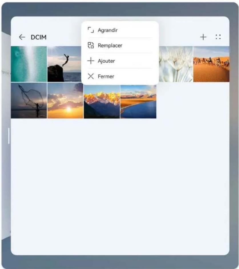 HUAWEI Mate X7 - Opérations classiques de l'affichage multitâche - 1