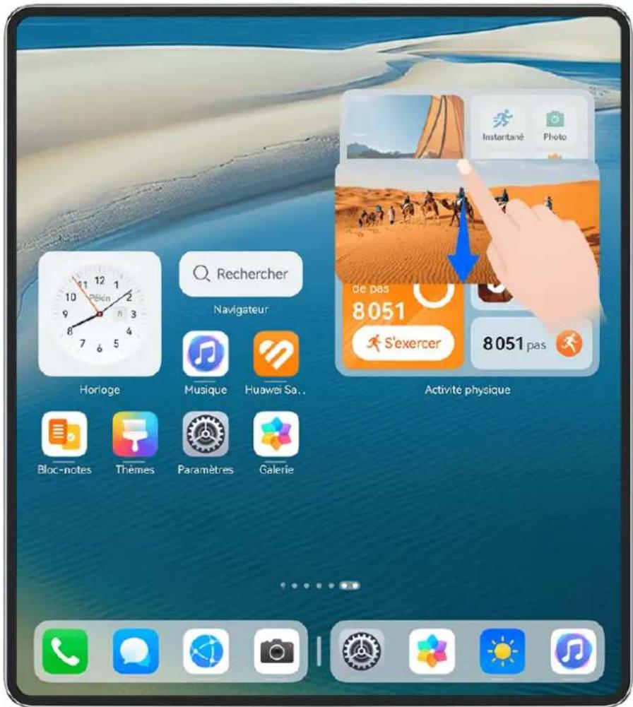 HUAWEI Mate X7 - Implémentation des widgets de service - 1