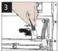 BEKO D3H18E04A - Raccordement du tuyau d'évacuation d'eau - 3
