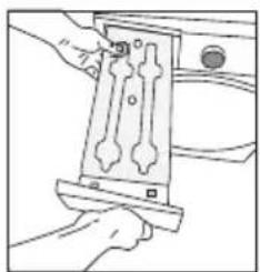 BEKO D3H18E04A - Vidange du réservoir d'eau - 2