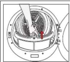 BEKO D3H28E93S - Nettoyage du capteur - 1