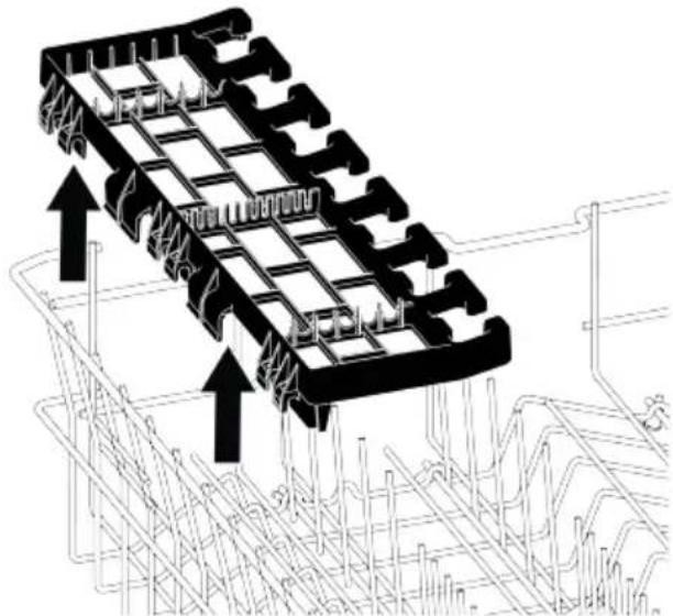 BEKO BDIN36461 - Panier supérieur multifonctions pour service - 2