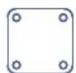 TRENDNET TI-SG704 - Double bornier de sortie d'alimentation DC - 1