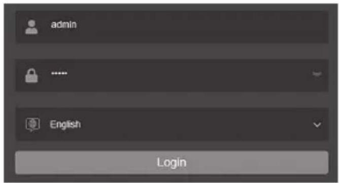 admin ...... English Login