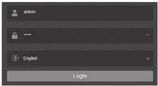 admin ...... English Login