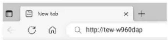 New tab http://tew-w960dap