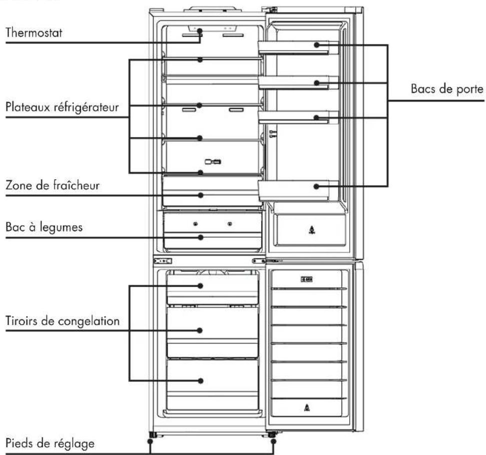 Wisberg WBKVC200CNFB - DIMENSIONS - 1