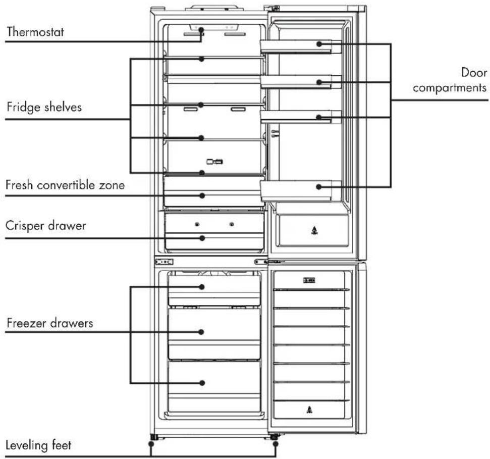 Wisberg WBKVC200CNFB - DIMENSIONS - 1