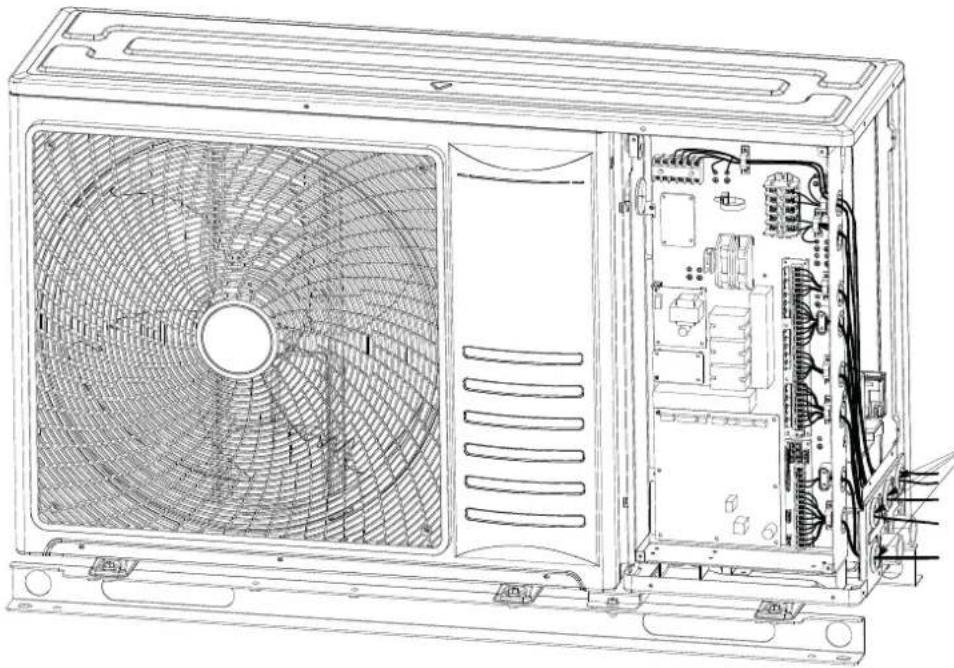 HISENSE AHZ-080HCDS1 - DIŞ ÜNİTENİN ELEKTRİK TESİSATI BAĞLANTISI - 5