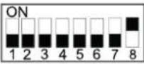 HISENSE AHZ-080HCDS1 - SETĂRI COMUTATOR DIP LA PCB1 - 6