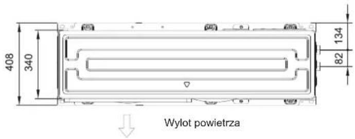 408 340 Wylot powietrza 134 82