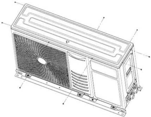 HISENSE AHZ-080HCDS1 - CAUTION OF THE PRESSURE BY CHECK JOINT - 1