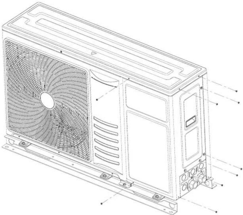 HISENSE AHZ-080HCDS1 - CONEXIÓN ELÉCTRICA DE LAS UNIDADES EXTERIORES - 1