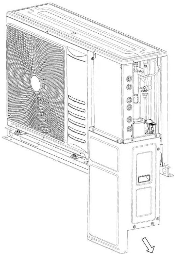HISENSE AHZ-080HCDS1 - ELECTRICAL WIRING CONNECTION FOR OUTDOOR UNITS - 2