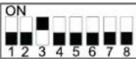 HISENSE AHZ-080HCDS1 - IMPOSTAZIONE DELL'INTERRUTTORE DIP DI PCB1 - 13