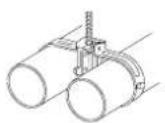 HISENSE AHZ-080HCDS1 - SUSPENSÃO DA TUBAGEM DA ÁGUA - 1